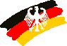 Deutschlandfarben mit Bundesadler