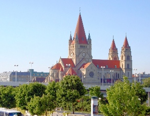 Pfarrkirche Franz von Assisi in Wien, Österreich